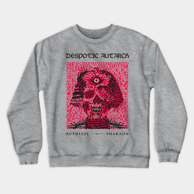 Evil Pharaoh Crewneck Sweatshirt by Sadaruga